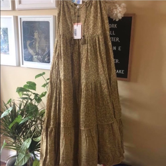 NWT, size XS Wild thing maxi dress. Spell Unicorn - Picture 2 of 3